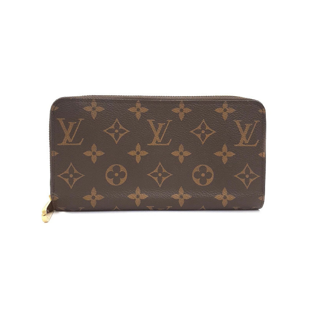 Louis Vuitton Monogram Zippy Wallet Round Zipper Long